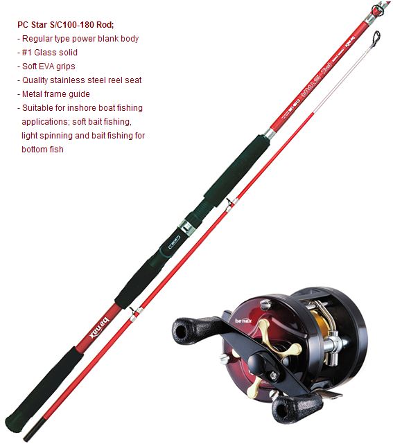 star bottom fishing rods